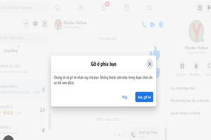 Facebook Messenger bất ngờ không thu hồi được tin nhắn