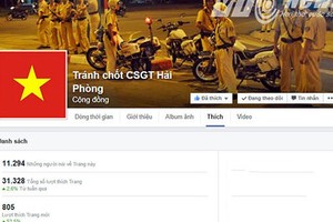 Bắt hai 9X Hải Phòng điều hành fanpage "Tránh chốt CSGT“