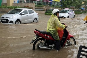 Hà Nội đón đợt rét đầu tiên với đường ngập trắng