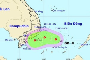 Ứng phó với áp thấp nhiệt đới trên Biển Đông hướng về Nam Bộ