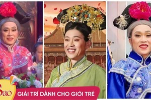 Hoài Linh giả gái trên poster và ngoài đời khác nhau thế nào?