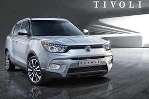 SUV SsangYong Tivoli lộ diện tuyệt đẹp