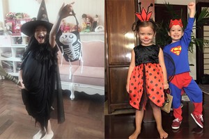 Nhóc tì nhà sao Việt cực đáng yêu đón Halloween