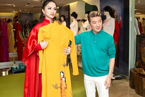 Đàm Vĩnh Hưng tư vấn trang phục cho Hương Giang Idol thi hoa hậu