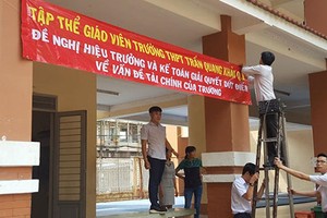 Sở GD&ĐT TP HCM mong giáo viên bình tĩnh vụ chênh lệch thu chi 3,6 tỷ