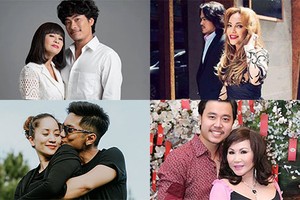 Về đâu những mối tình “phi công - máy bay” vênh chục tuổi trong showbiz?