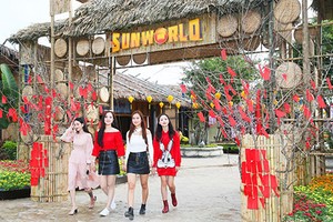 Vui hết nấc với lễ hội hoa xuân tại Sun World Halong Complex