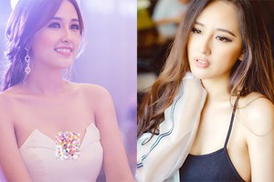 Sau ồn ào, Mai Phương Thúy lại diện váy gợi cảm