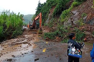 Lại xuất hiện lũ quét ở Mường Lát, một người mất tích