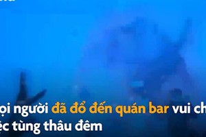 Giới trẻ tiệc tùng thâu đêm ở Vũ Hán