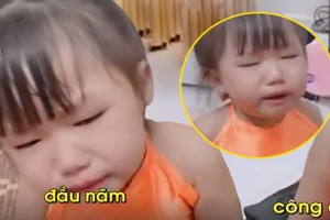 Video: Bé gái đang khóc nức nở, nghe mẹ hát bài tủ quẩy ngay tức thì