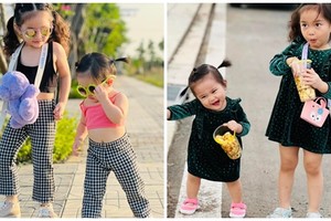 Hai con gái đáng yêu của diễn viên hài Lê Dương Bảo Lâm