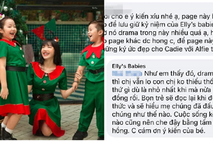 Elly Trần đáp gì khi được khuyên không bày drama trên page hai con?