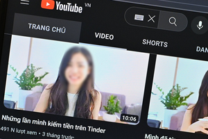 Vùng xám với những video như "kiếm tiền trên Tinder"