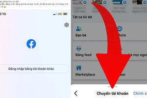 Facebook chỉ cho phép đăng nhập một tài khoản trên một thiết bị?