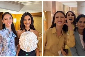 Mai Phương có lép vế khi đọ sắc dàn đối thủ ở Miss World?