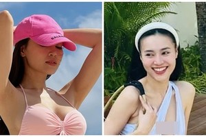 Ninh Dương Lan Ngọc khoe dáng nuột nà với bikini