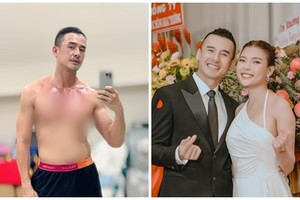 Lương Thế Thành khoe body 6 múi, Thúy Diễm tấm tắc khen ngợi