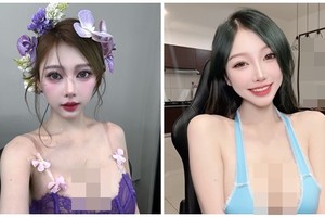 Hot girl xinh đẹp “nghiện” mặc hở bạo tôn vòng 1