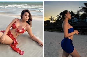 Con gái Hoàng Mập “siêu vòng ba”, chăm đăng ảnh diện bikini