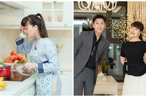 Cuộc sống của Vân Dung và con trai trong căn hộ cao cấp