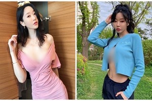 Hot girl sở hữu thân hình chữ S, “mặc cho có“