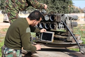 Nổi dậy Syria dùng...iPad để bắn pháo Trung Quốc