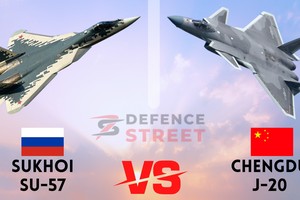 Cuộc chiến tàng hình: J-20 Trung Quốc đấu với Su-57 Nga