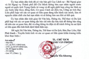 Bạc Liêu: 2 cha con người Trung Quốc tử vong dưới kênh