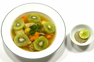 Cách làm bò nấu kiwi chay, món ăn giàu chất dinh dưỡng