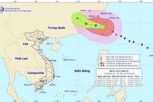 Bão Megi suy yếu nhanh thành một vùng áp thấp 