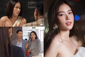 Nhan sắc Nam Anh “hẹn hò” với Mạnh Trường trong “Hương vị tình thân“