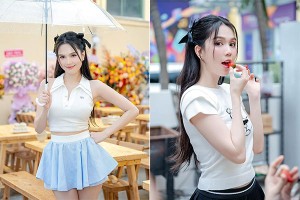 Không cần hở hang, Ngọc Trinh vẫn đốn tim với phong cách thục nữ