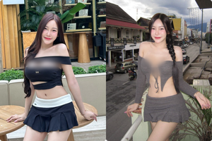 Hot girl Thái Lan thích diện trang phục trễ nải, hút mọi ánh nhìn