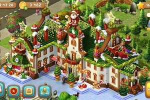 Ngắm khu vườn “lộng lẫy” trong game Gardenscapes của chị em những ngày cách ly