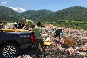 Bắt giữ nửa tấn nội tạng gia cầm bốc mùi hôi thối trên đường lên... bàn nhậu