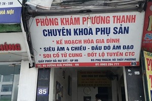 Tước giấy phép vĩnh viễn với các phòng khám nạo phá thai 'chui'