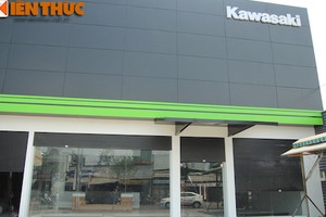 Đột nhập showroom Kawasaki chính hãng tại Việt Nam