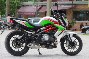 Thấy gì trên môtô Pkl Benelli BN302 Italia 128 triệu tại Việt Nam?