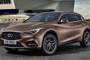 Infiniti hé lộ về Q30 - đối thủ của Mercedes A-Class