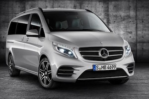 Xe van Mercedes V-Class cũng có bộ phụ kiện AMG thể thao