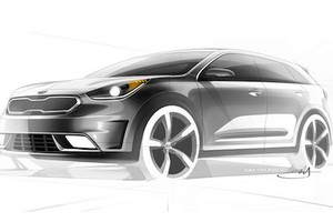 Kia hé lộ về crossover “siêu sạch” Niro mới