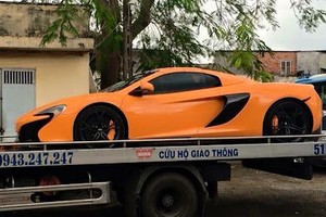 Siêu xe McLaren 650S Spider đầu tiên “nhập tịch” Việt Nam