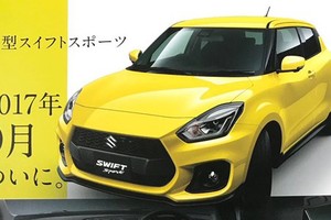 Suzuki Swift Sport 2018 lộ diện hàng loạt "ảnh nóng"