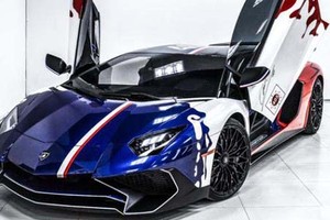 Aventador SV 35 tỷ của Minh "nhựa" thay áo 45 triệu đồng