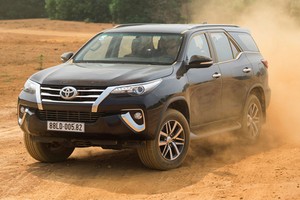 Top xe ôtô SUV hạng trung bán chạy nhất tại Việt Nam