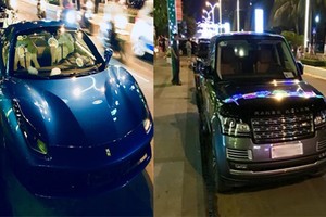 Range Rover và Ferrari gần 30 tỷ lăn bánh tại Nha Trang