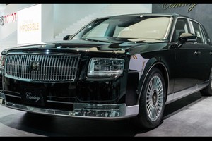 Cận cảnh siêu xe sang Toyota Century thế hệ mới 