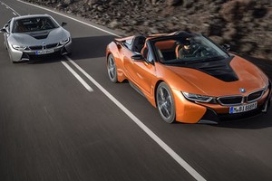 "Siêu xe xanh" BMW i8 Roadster và i8 Coupe 2018 ra mắt