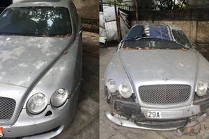 Xe sang Bentley Continental tiền tỷ vẫn "vứt xó" ở Hà Nội